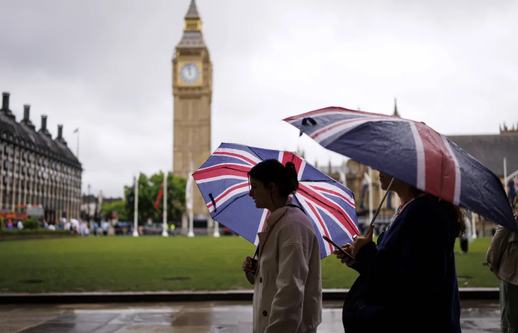 Big Ben w Londynie Fot. PAP/EPA/TOLGA AKMEN