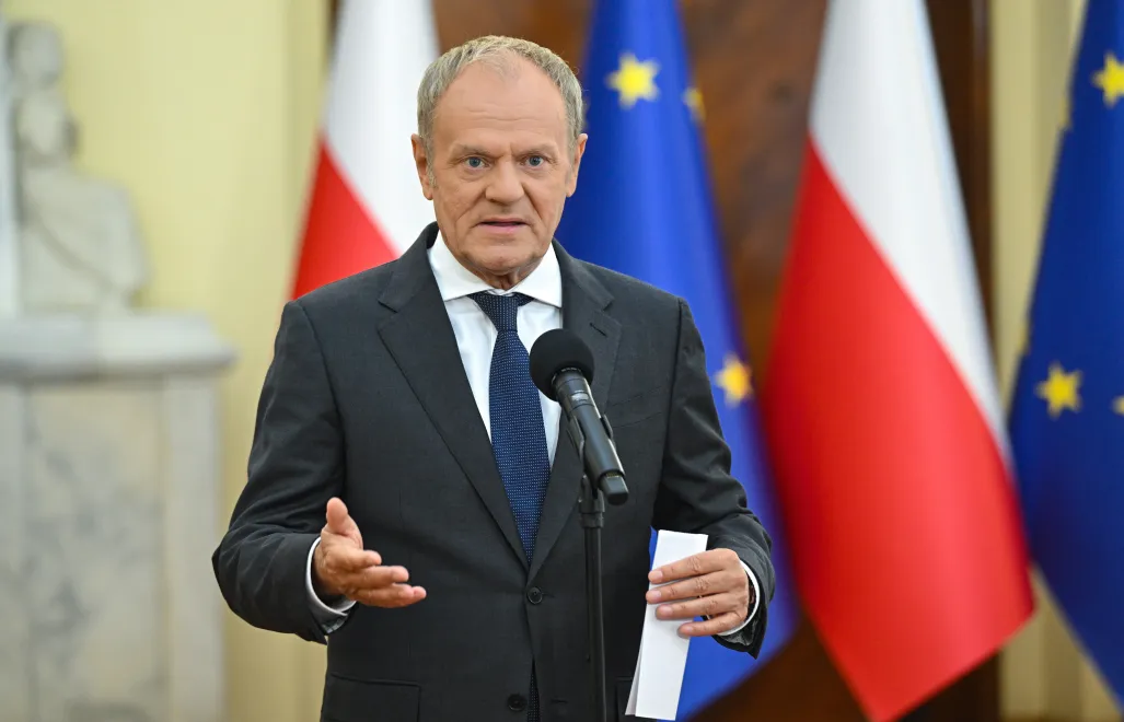 Premier Donald Tusk. Fot. PAP/Radek Pietruszka