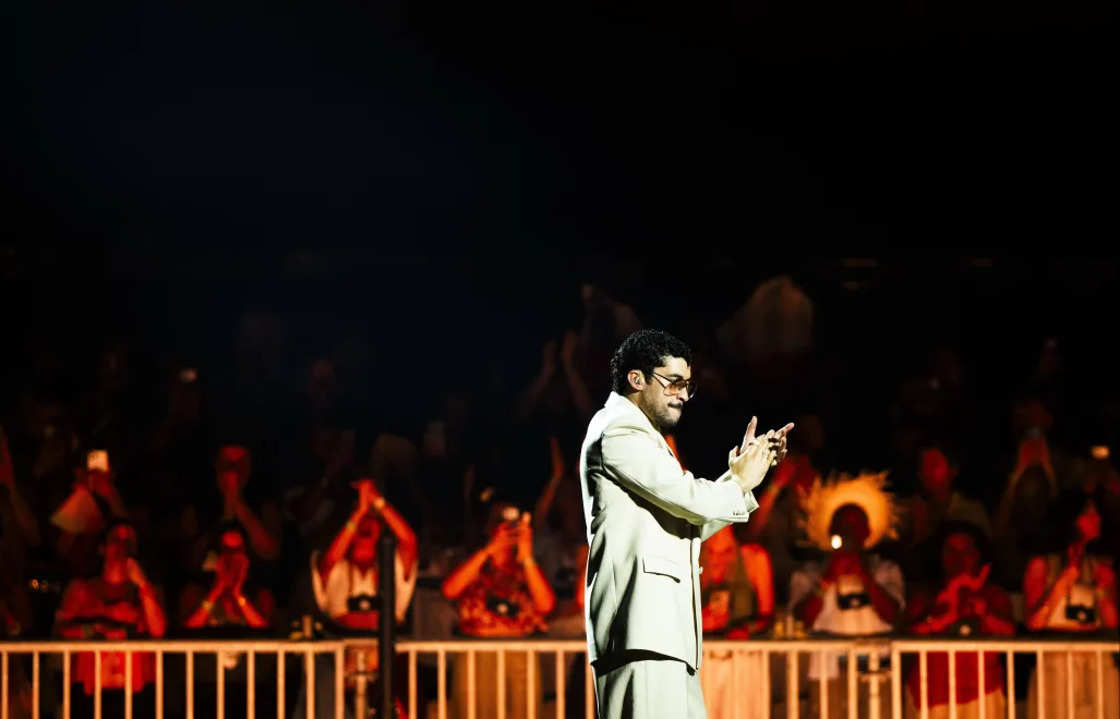 Bad Bunny. Fot. PAP/EPA/FREEK VAN DEN BERGH