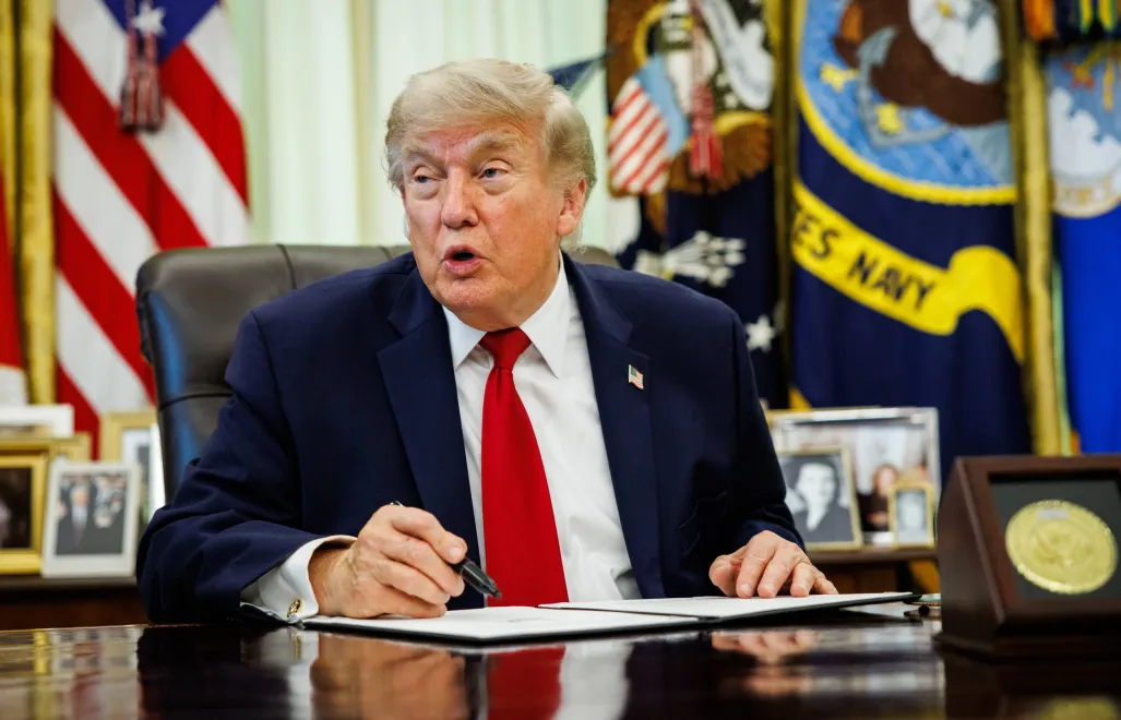 Donald Trump. Fot. PAP/EPA/SAMUEL CORUM