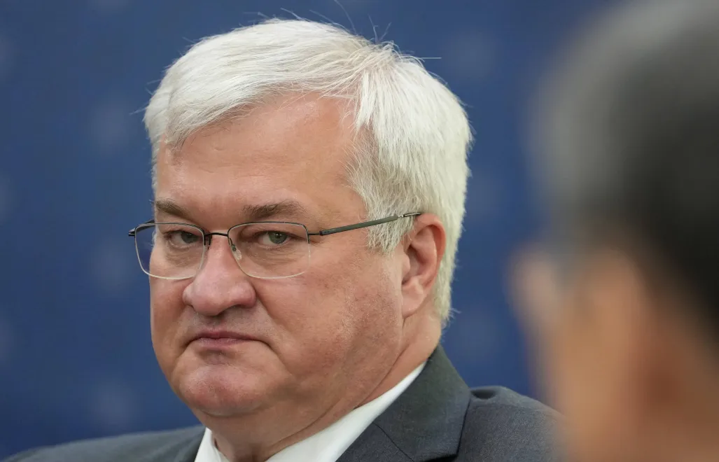 Виконувач обов'язків міністра закордонних справ України Андрій Сибіга. Fot. PAP/EPA/	Lee Jin-man / POOL