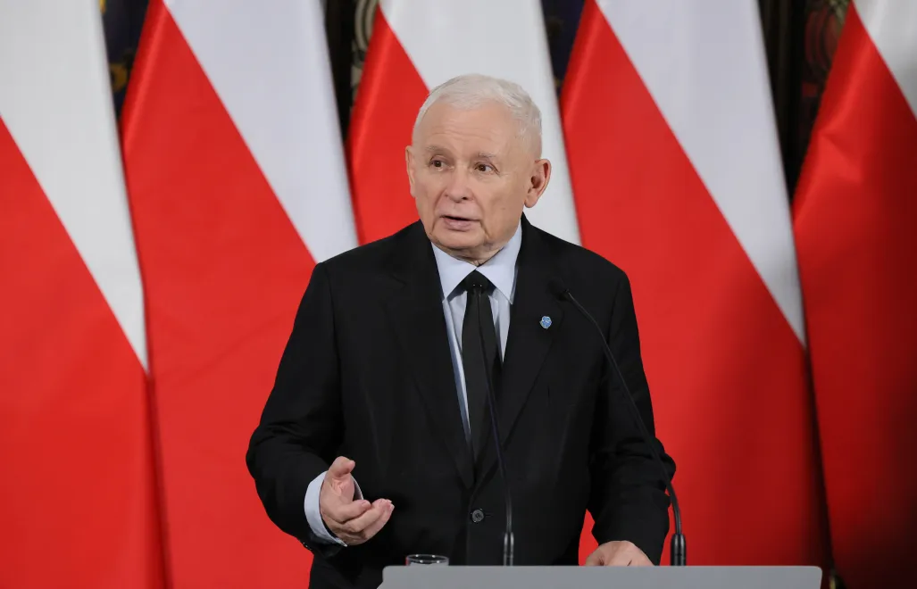 Jarosław Kaczyński. Fot. PAP/Paweł Supernak
