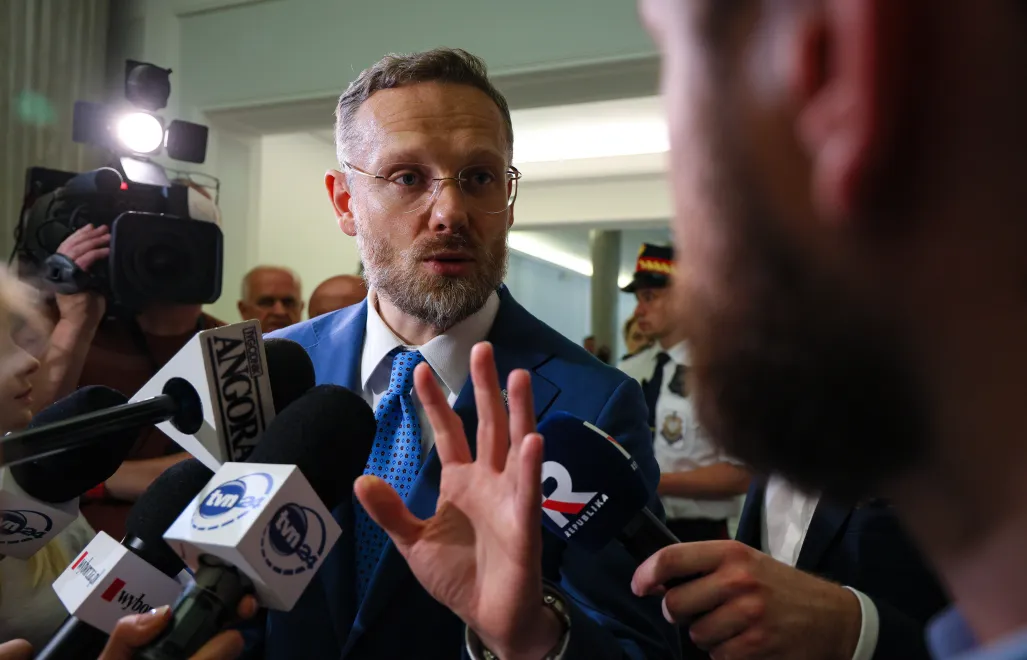Szef Kancelarii Prezydenta Zbigniew Bogucki. Fot. PAP/	Paweł Supernak