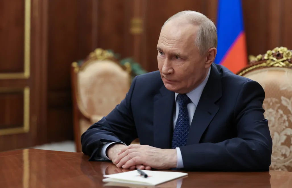 Владімір Путін. Fot. PAP/EPA/GAVRIIL GRIGOROV/SPUTNIK/KREMLIN POOL