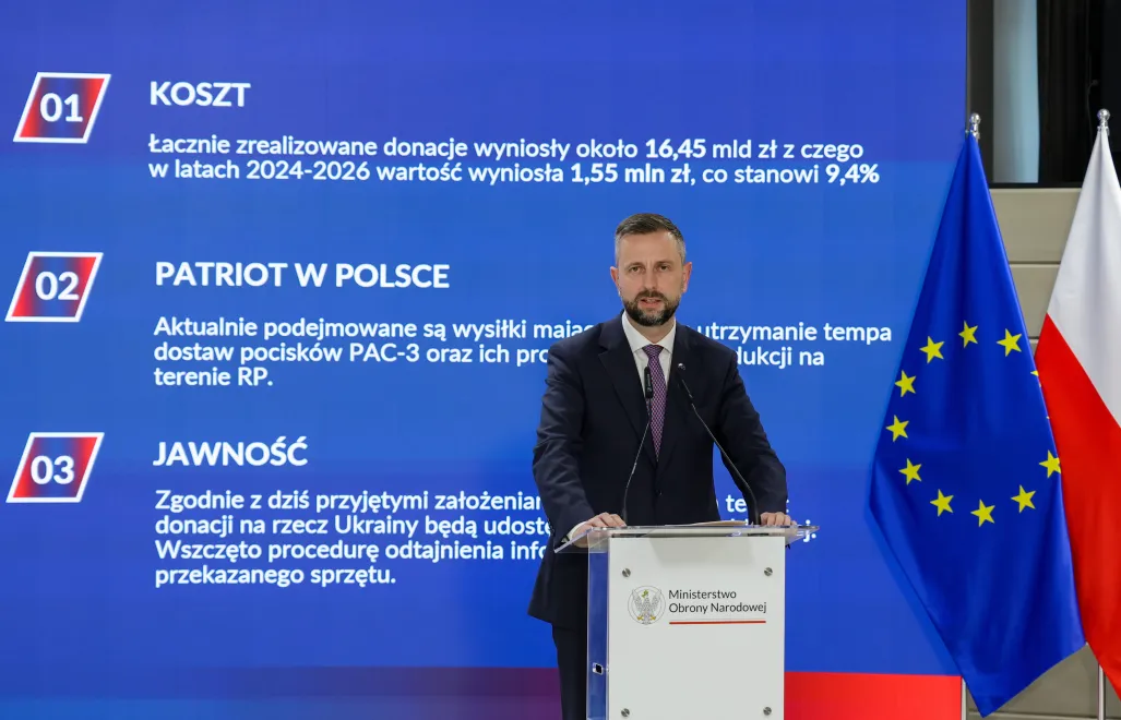 Wicepremier, minister obrony narodowej Władysław Kosiniak-Kamysz. Fot. PAP/Paweł Supernak