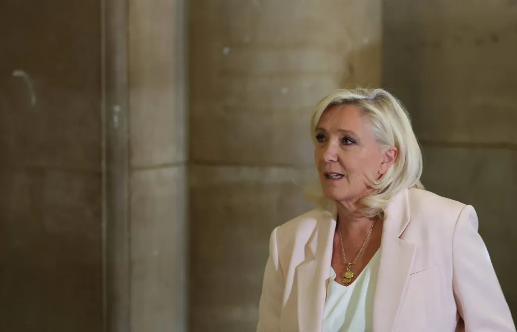 Marine Le Pen. Fot. PAP/EPA/Mohammed Badra