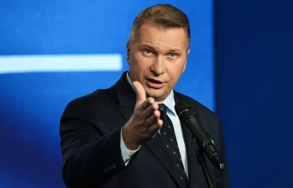 Wiceprezes PiS Przemysław Czarnek. Fot. PAP/	Albert Zawada 