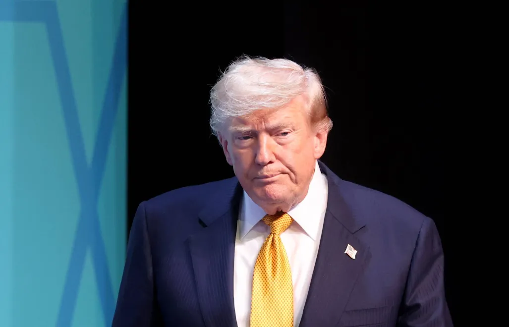 Donald Trump Fot. PAP/GEORGI LICOVSKI