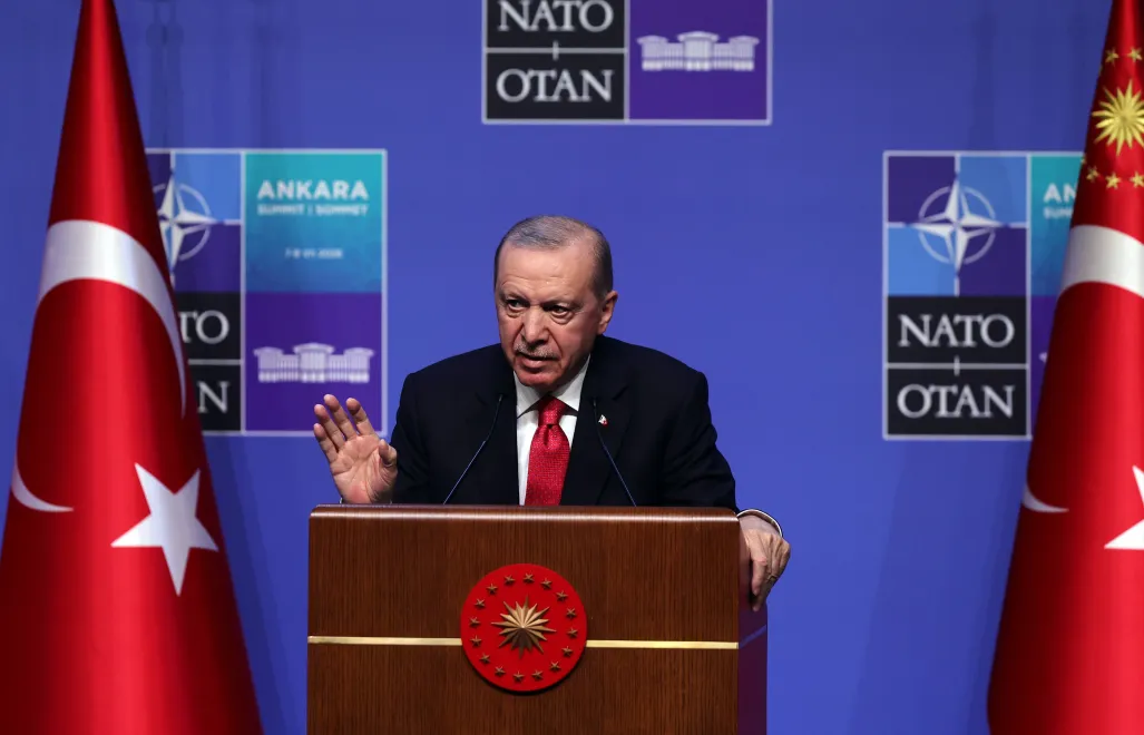 Recep Tayyip Erdogan. Fot. EPA/NECATI SAVAS