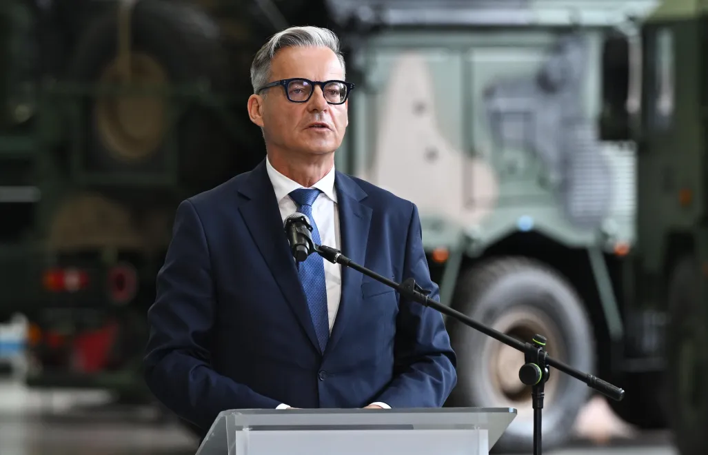 Prezes Banku Gospodarstwa Krajowego Mirosław Czekaj. Fot. PAP/	Radek Pietruszka
