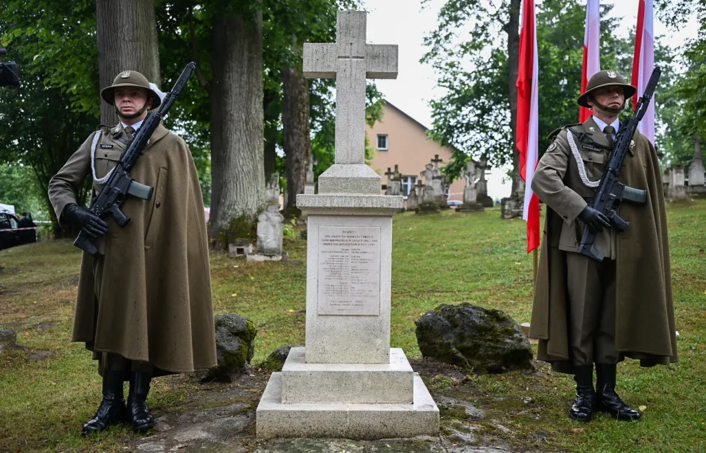 Uroczyste obchody Narodowego Dnia Pamięci o Polakach – Ofiarach Ludobójstwa dokonanego przez OUN i UPA na ziemiach wschodnich II Rzeczypospolitej Polskiej. Fot. PAP/Darek Delmanowicz