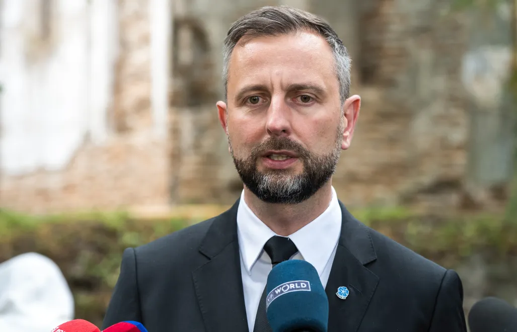Wicepremier, minister obrony narodowej Władysław Kosiniak-Kamysz. Fot. PAP/Vladyslav Musiienko