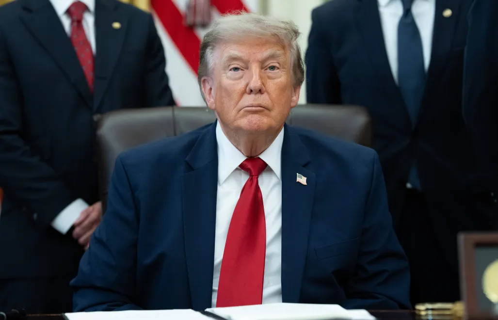 Дональд Трамп. Fot. PAP/EPA/AARON SCHWARTZ / POOL