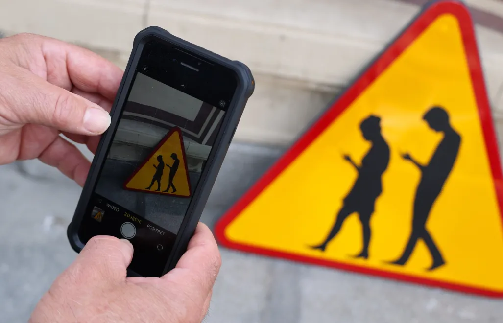 Instytut Spraw Obywatelskich apeluje do resortu infrastruktury o nowy znak drogowy. Fot. PAP/	Albert Zawada