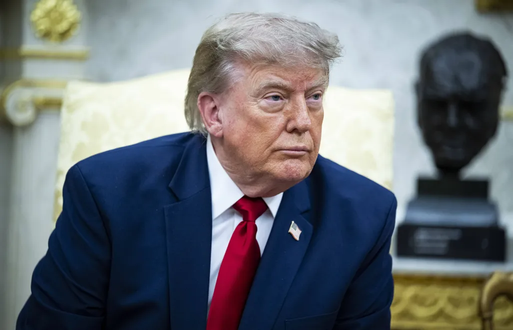 Donald Trump. Fot. PAP/EPA/GRAEME SLOAN / POOL