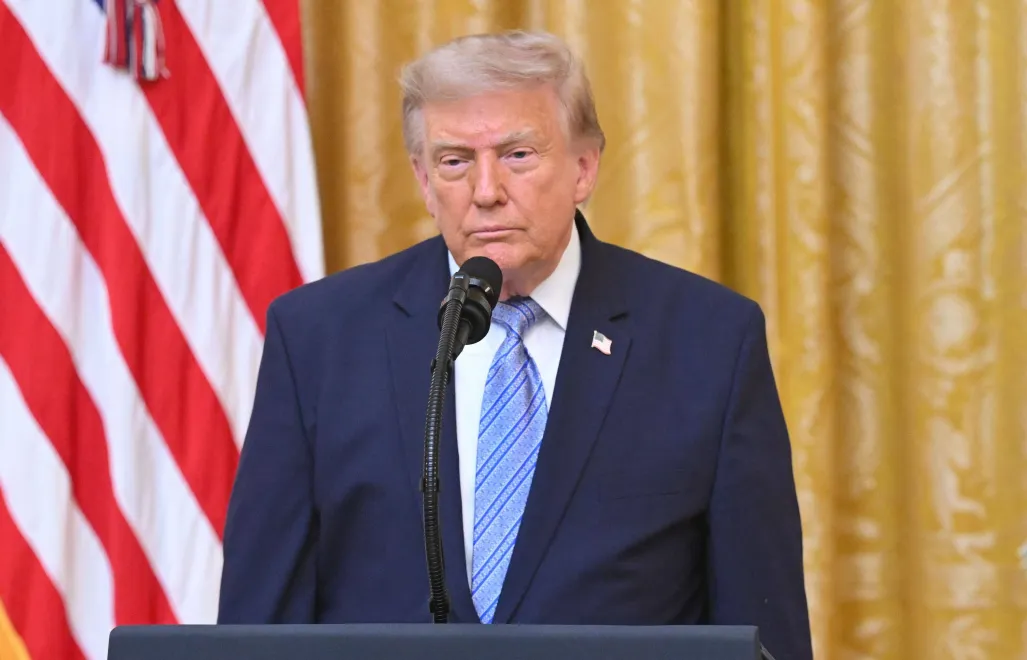 Donald Trump. Fot. PAP/EPA/SAUL LOEB / POOL