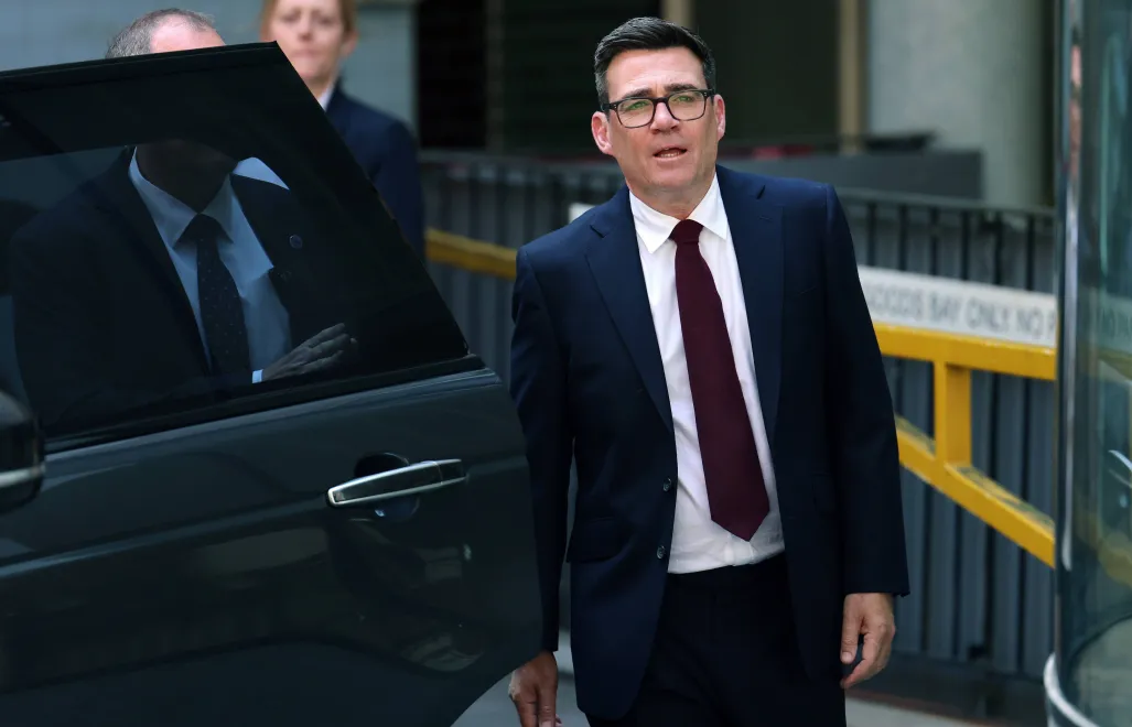Brytyjski premier Andy Burnham. Fot. PAP/EPA/	ANDY RAIN