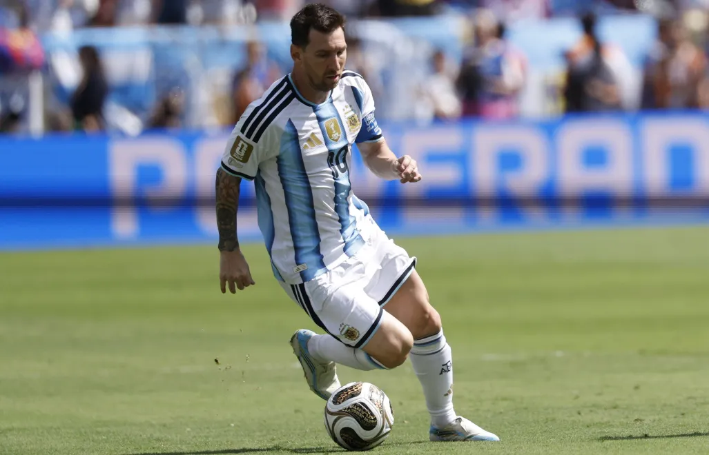 Leo Messi, fot. PAP/EPA/SHAWN THEW