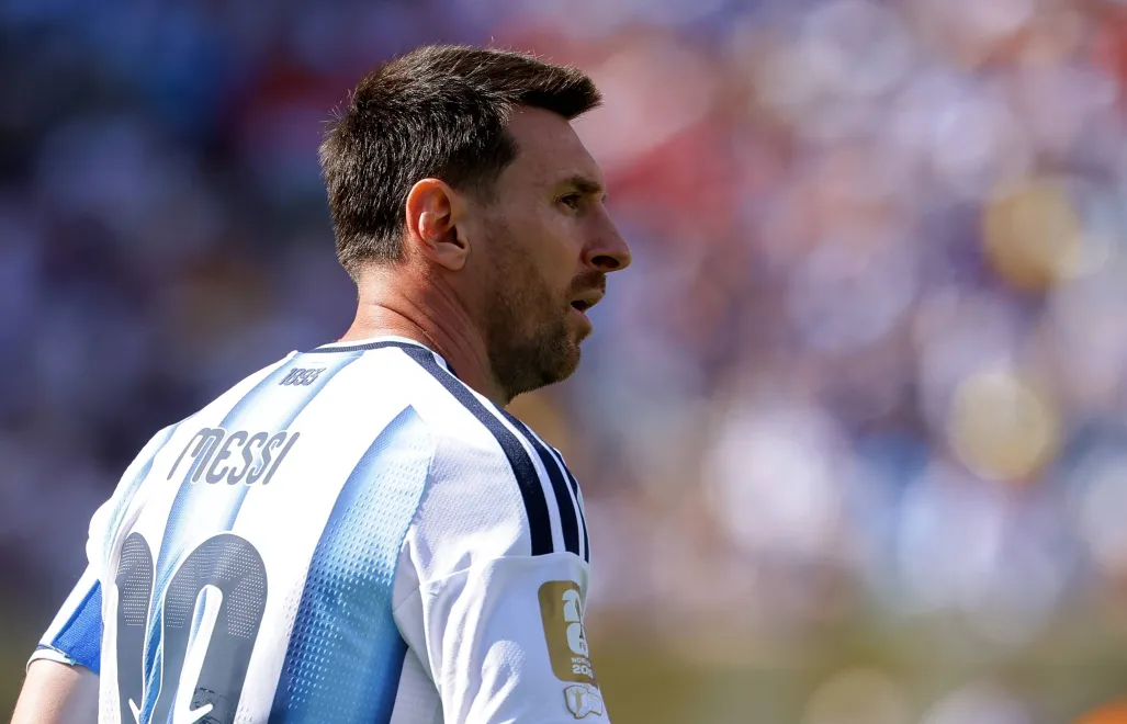 Lionel Messi Fot. PAP/EPA/CHRISTOPHER NEUNDORF
