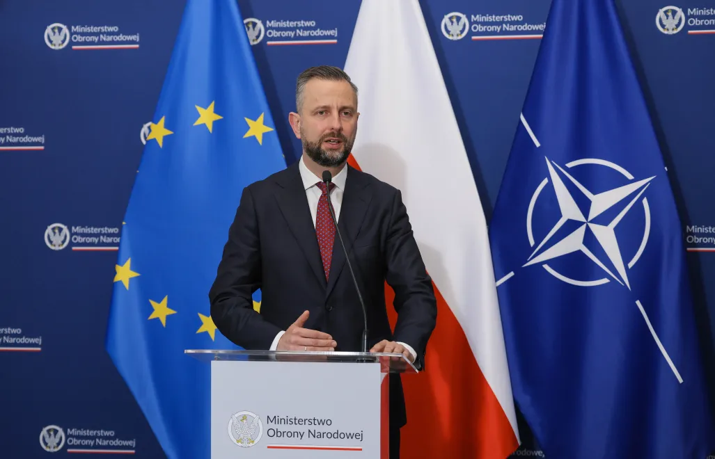 Министр обороны Польши Владислав Косиняк-Камыш. Fot. PAP/Paweł Supernak