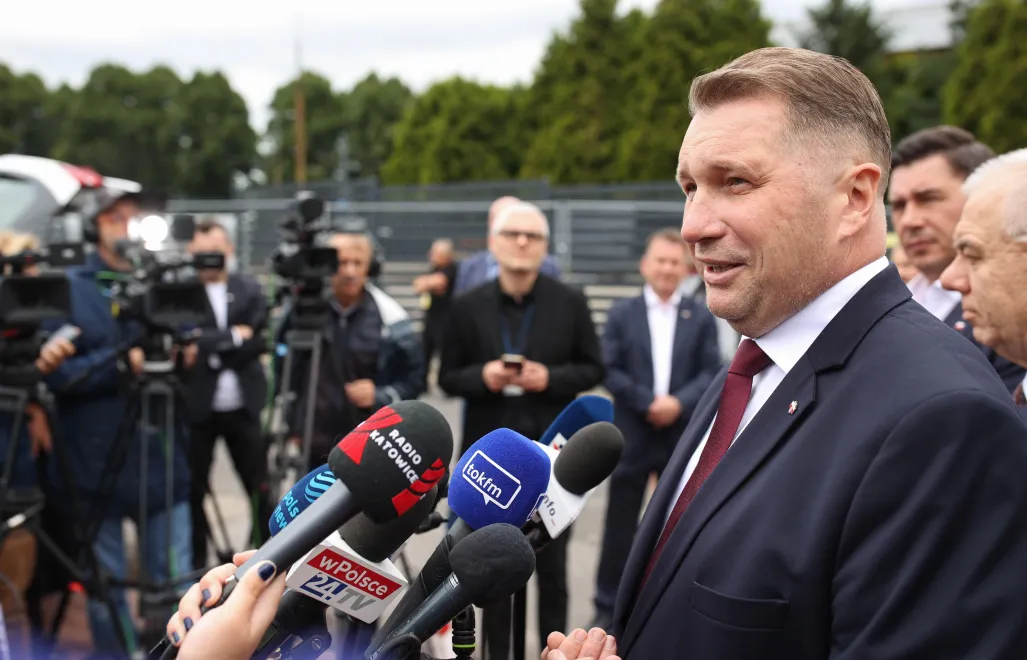 Wiceprezes PiS Przemysław Czarnek. Fot. PAP/	Jarek Praszkiewicz