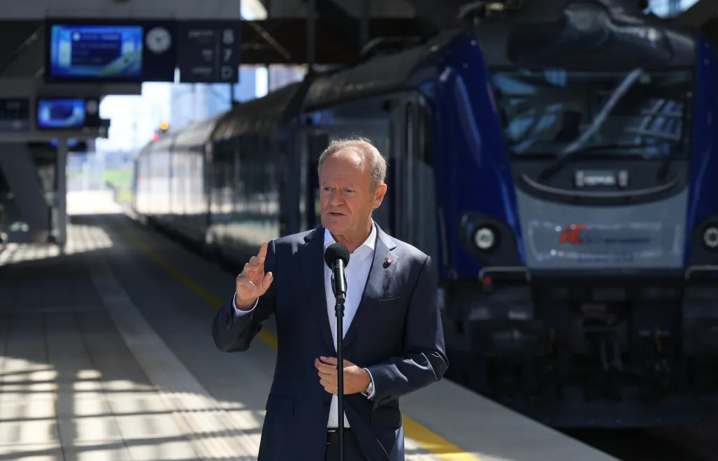 Premier Donald Tusk. Fot. PAP/Paweł Supernak