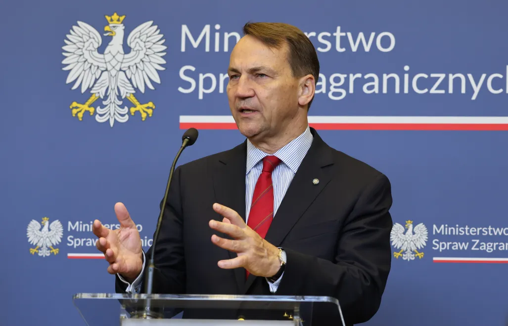 Radosław Sikorski. Photo: PAP/Albert Zawada