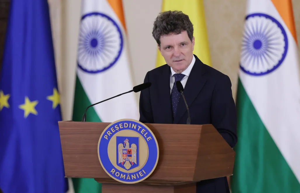 Президент Румынии Никушор Дан. Fot. PAP/EPA/ROBERT GHEMENT