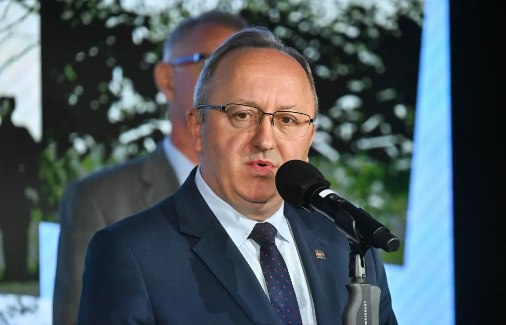 Zastępca prezesa Instytutu Pamięci Narodowej Karol Polejowski. Fot. PAP/Piotr Nowak