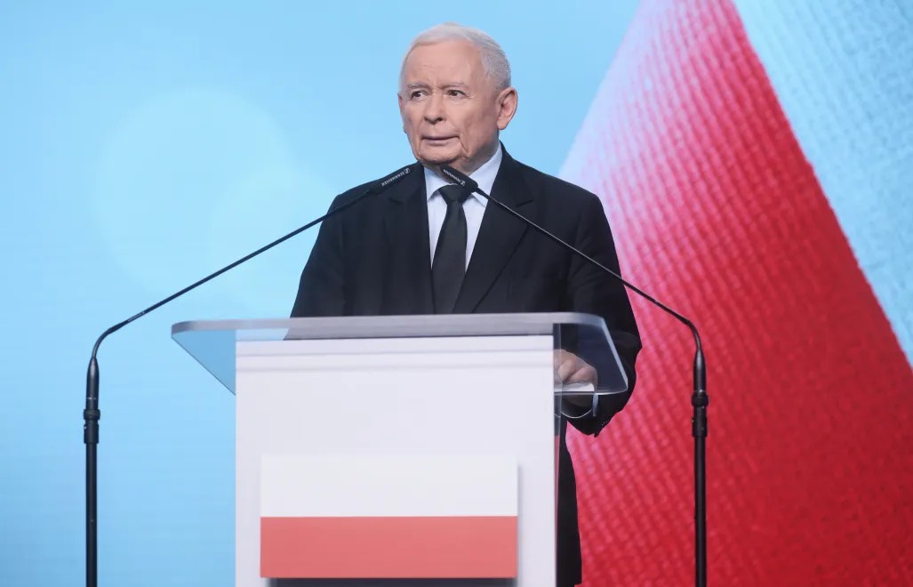 Jarosław Kaczyński. Fot. PAP/Leszek Szymański