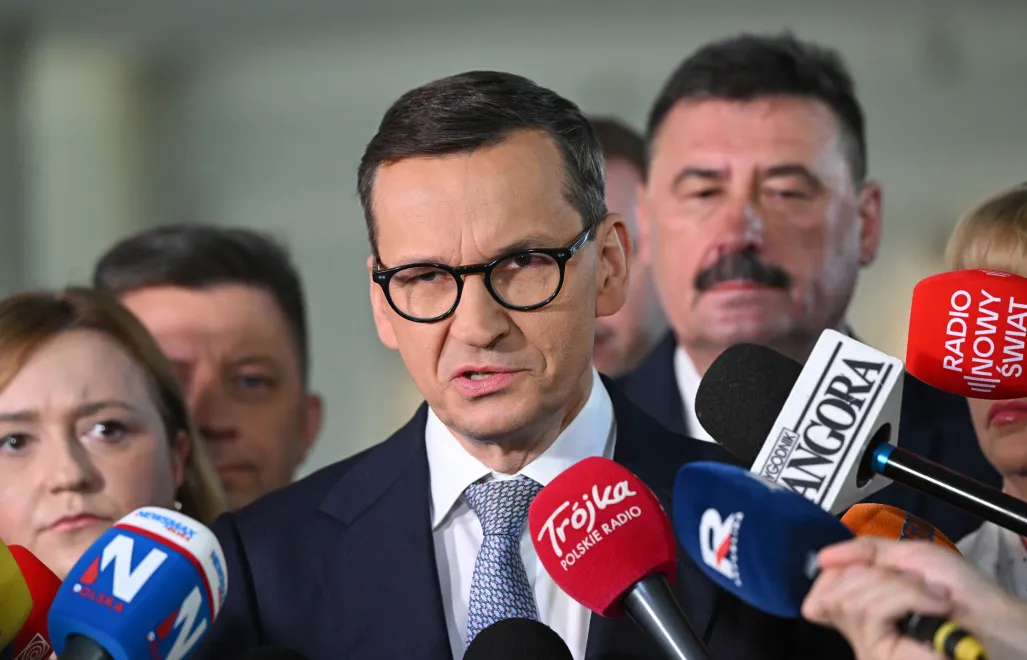 Mateusz Morawiecki Fot. PAP/Radek Pietruszka