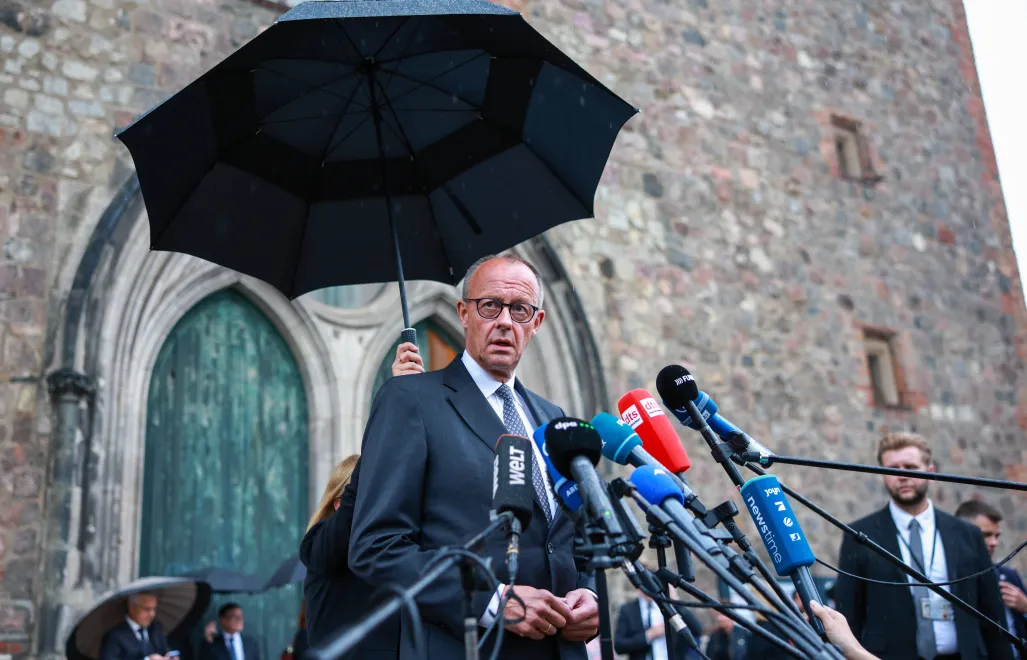 Friedrich Merz Fot. PAP/EPA/CLEMENS BILAN