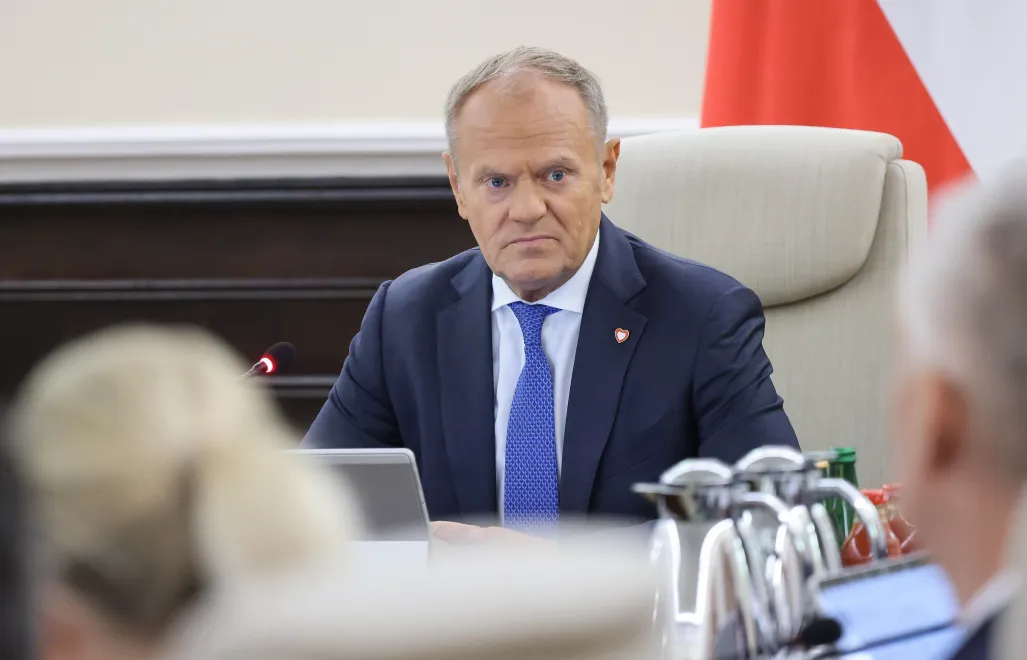 Premier Donald Tusk. Fot. PAP/Albert Zawada