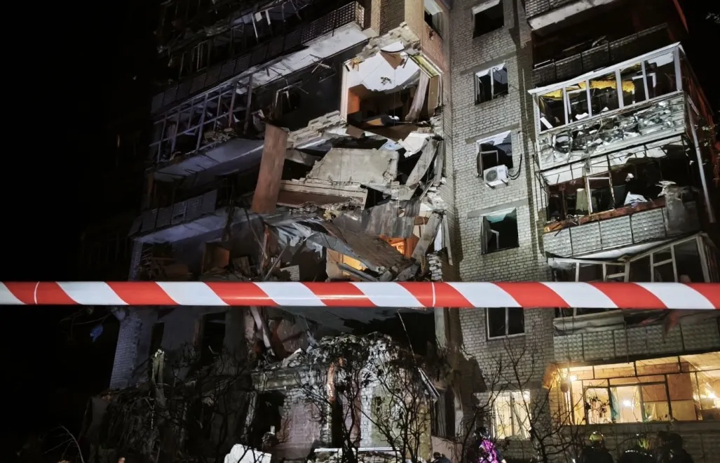 Rosja zintensyfikowała w tym miesiącu ataki na Ukrainę. Fot. X/ DSNS.GOV.UA