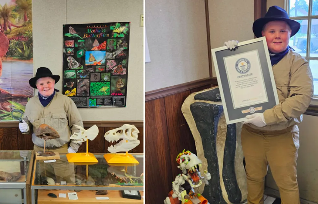 Anderson Taylor. Fot. Guinness World Records