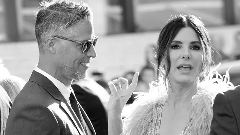 Sandra Bullock z partnerem, fot. Jackson Lee /Getty Images
