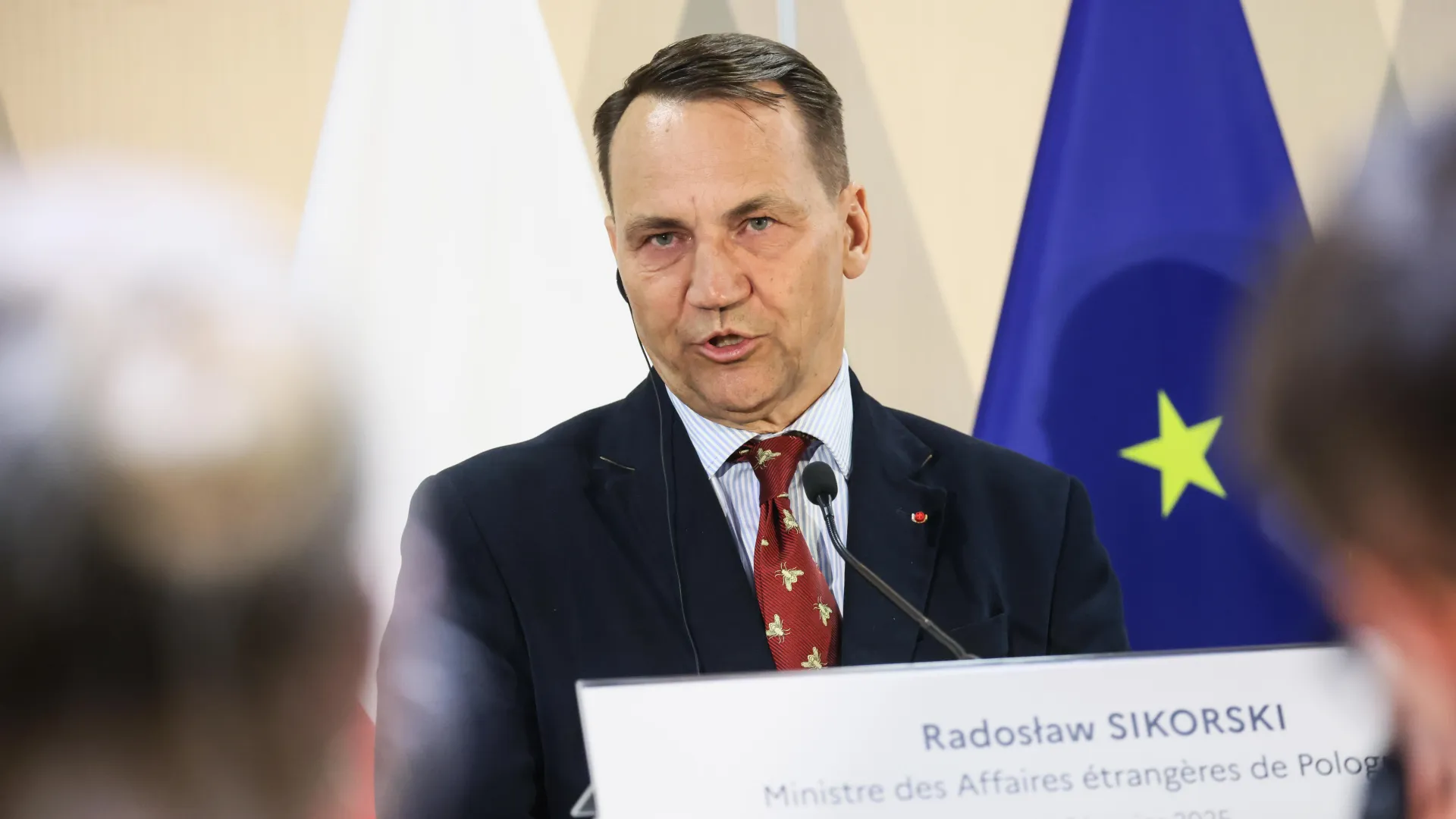 Radosław Sikorski. Fot. PAP/Leszek Szymański