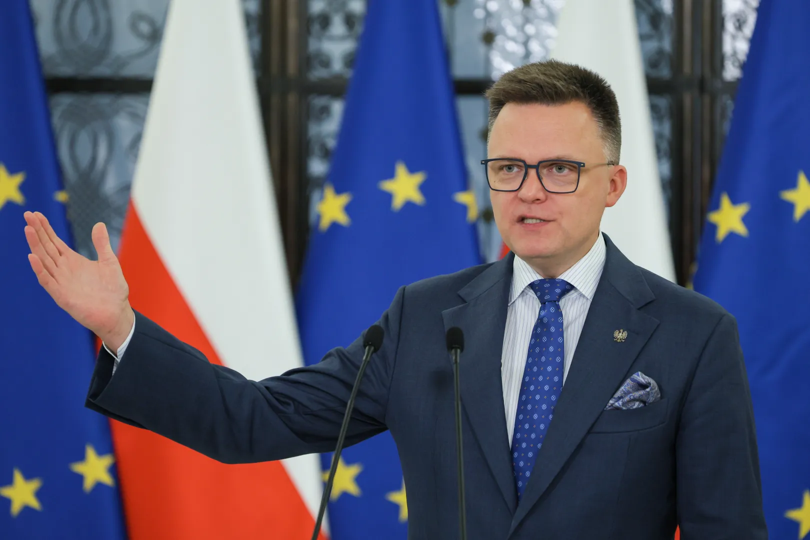 Szymon Hołownia Fot. PAP/Paweł Supernak