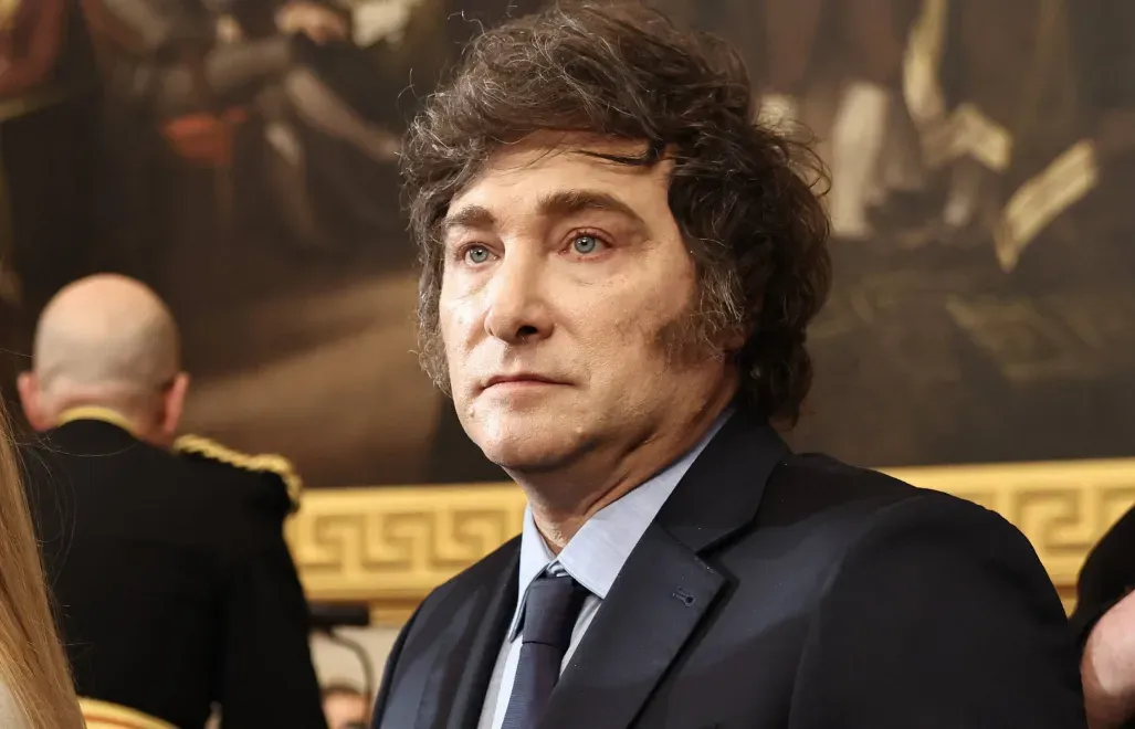 Javier Milei Fot. PAP/EPA/CHIP SOMODEVILLA