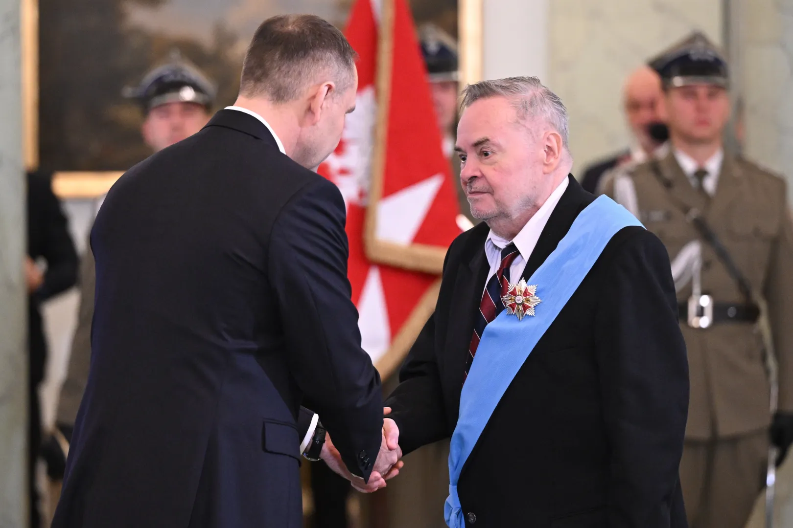 Кароль Навроцкий и Вальдемар Лысяк. Fot. PAP/Radek Pietruszka