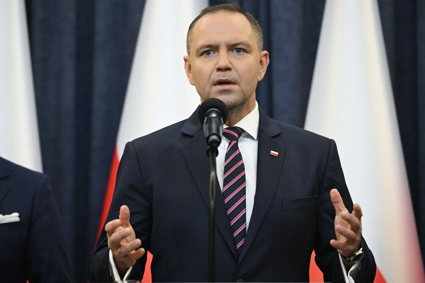 Polish President Karol Nawrocki. Fot. PAP/Radek Pietruszka