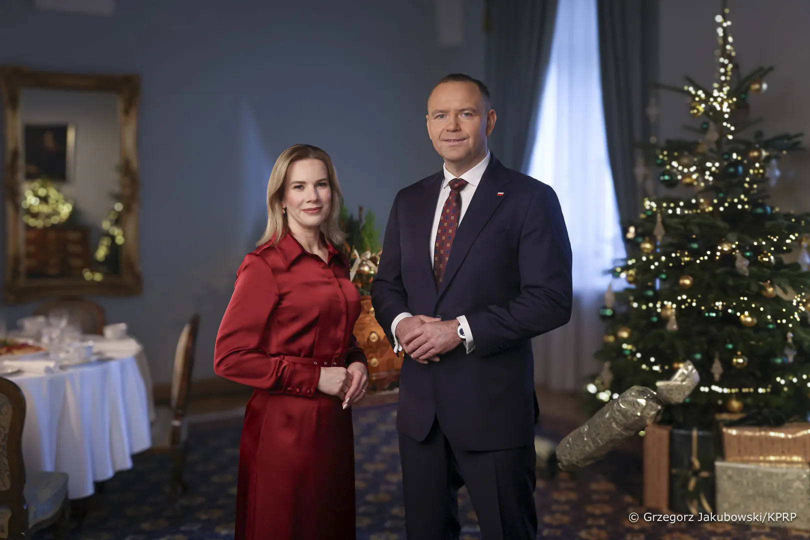 Марта Навроцька та Кароль Навроцький. Fot. Grzegorz Jakubowski/KPRP