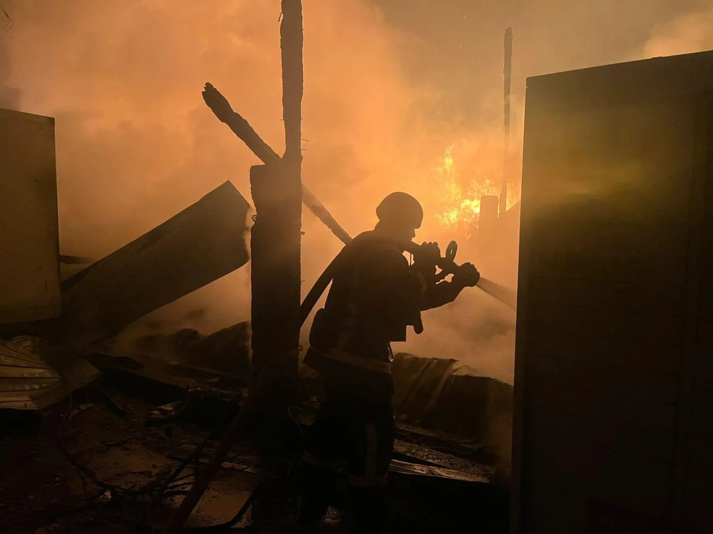 Российская армия атаковала объекты энергетической инфраструктуры Украины. Fot. Facebook/Київська обласна державна адміністрація 