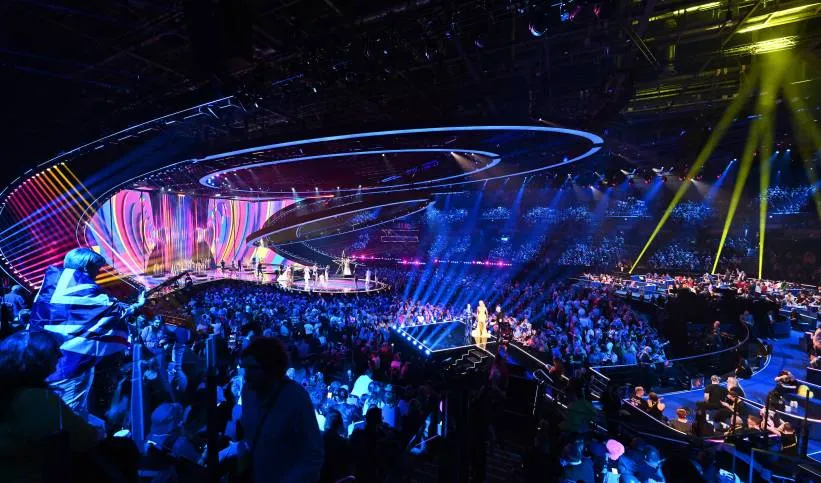 Eurowizja. Zdjęcie ilustracyjne, fot. PAP/EPA/Peter Kneffel
