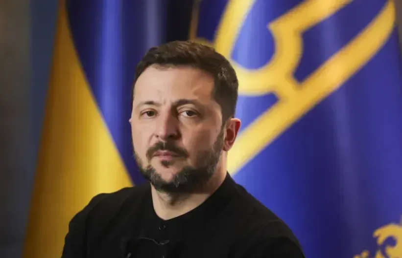 Президент України Володимир Зеленський. Fot. PAP/EPA/TERESA SUAREZ