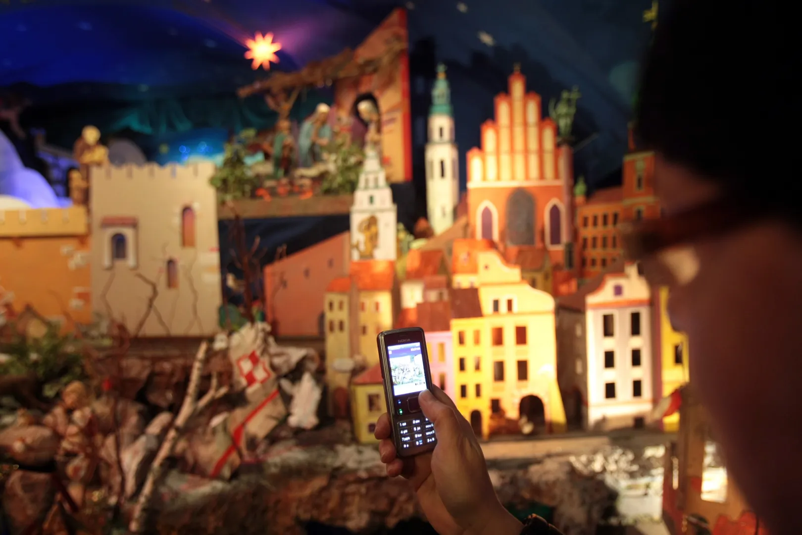 Szopka warszawska Fot. PAP/Leszek Szymański