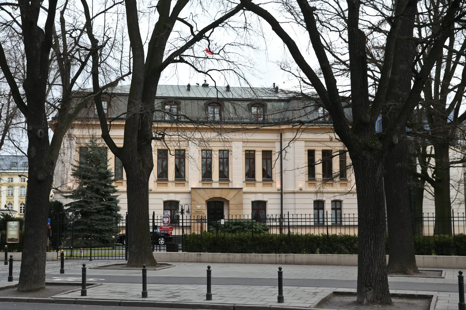 Siedziba Trybunału Konstytucyjnego. Fot. PAP/Rafał Guz