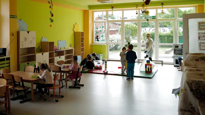 Przedszkole - zdjęcie ilustracyjne Fot. PAP/AndrzejGrygiel
