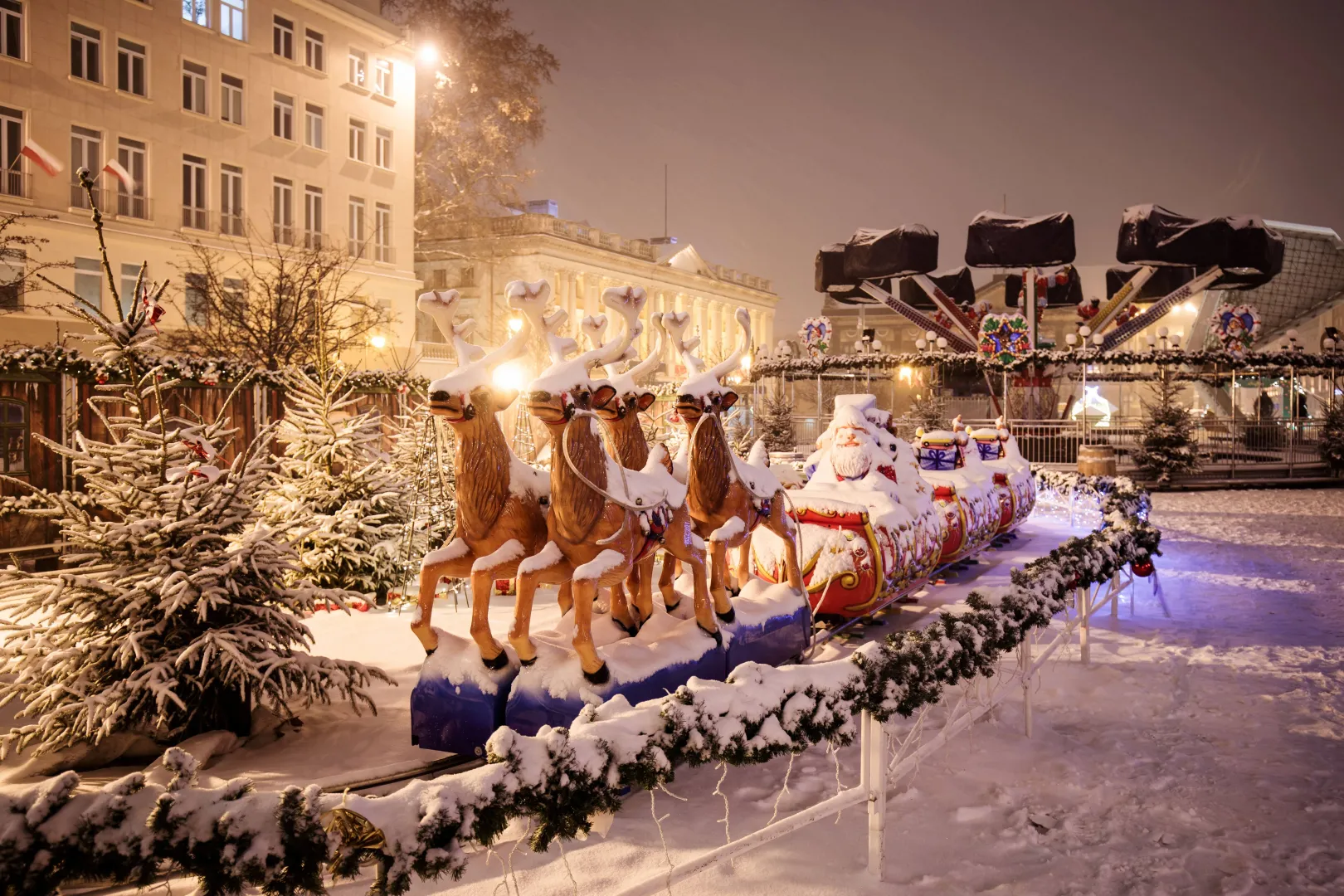 Bożonarodzeniowy jarmark w Poznaniu Fot. PAP/Marek Zakrzewski