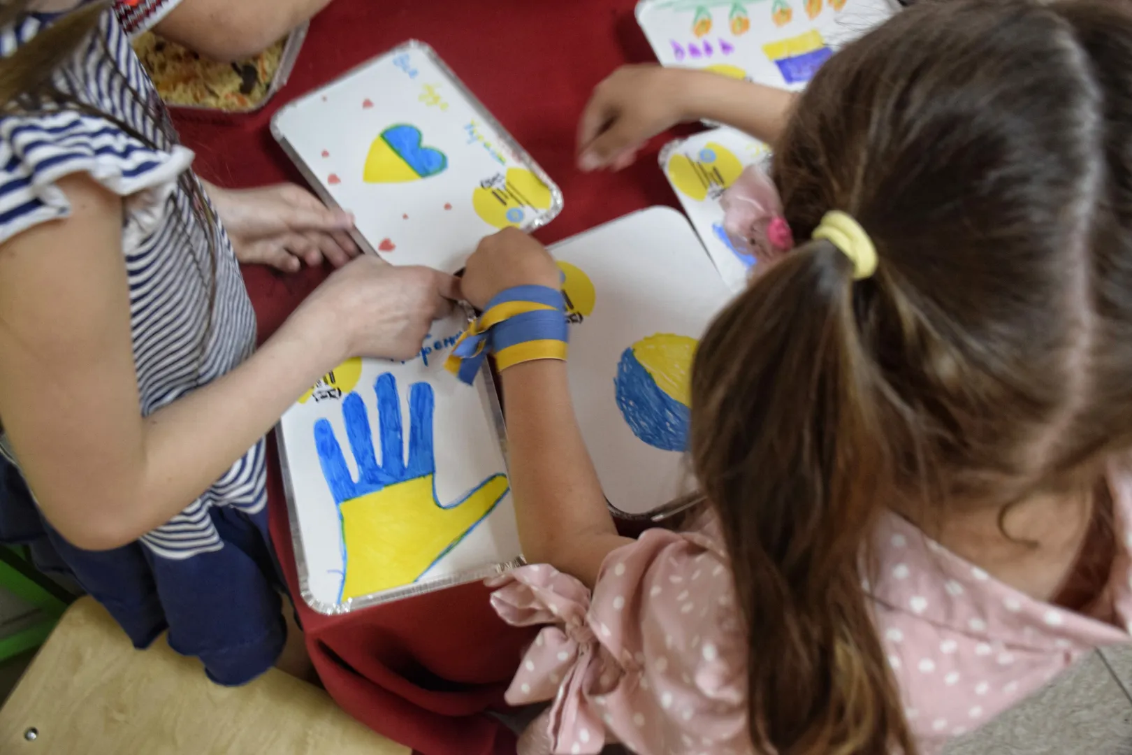 Ukraińskie dzieci (zdjęcie ilustracyjne). Fot. PAP/Alena Solomonova